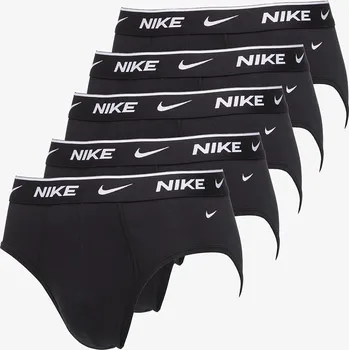 Pánské oblečení Boxerky Nike Brief 5-Pack Black S