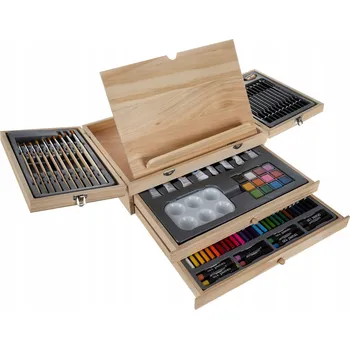 Výtvarná sada Malířská sada v kufříku 83 ks