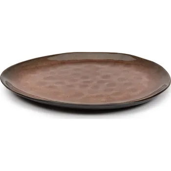 Talíř Serax, Jídelní talíře Pure oválné, 27,5 cm, hnědé, 2 ks - Formadore