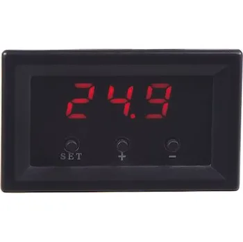 Auto elektroinstalace Digitální teploměr s termostatem -50 +110°C, 46083