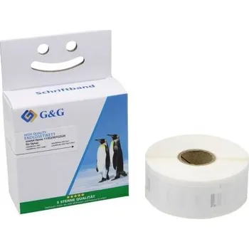 Kotouček do pokladny a tiskárny štítků G a G etikety kompatibilní náhradní DYMO 11352, S0722520 25 x 54 mm papír thermodirekt bílá 500 ks trvalé Adresní nálepky BM-D-G-11352