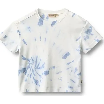 Chlapecké tričko Tričko Wheat Weiß/ Blau 2954231 104