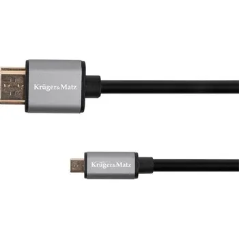 Audio kabel Kabel KRUGER a MATZ KM1238 Basic HDMI / micro HDMI 1,8m