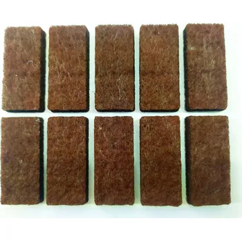 Podložka pod nábytek FILCOVÉ PODLOŽKY POD NÁBYTEK STOLY HNĚDÉ 20X44MM