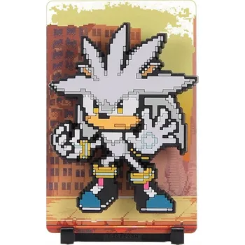 Figurka Sonic the Hedgehog (Moderní) FiGGYZ Magnetická Sběratelská Figurka Stříbrná 11 cm