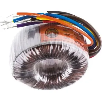 Transformátor Toroidní transformátor, počet výstupů: 2, sekundární napětí: 2 x 18V ac, 60 (Dia.) x 31mm
