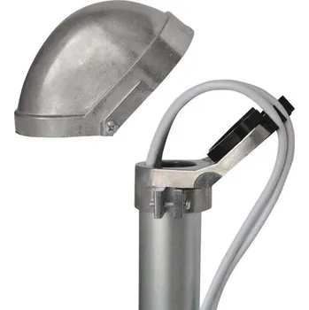 Anténní držák Stožárová krytka na kabely - hliníková