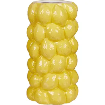 Váza Butlers LEMON Váza 30 cm - žlutá