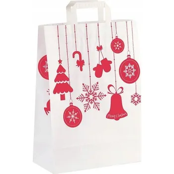 Dárková taška Taška dárková papírová, ploché ucho Ozdoby 32x14x42 cm