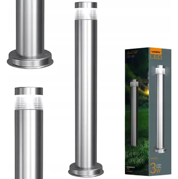 Stojací lampa ZAHRADNÍ STOJACÍ LAMPA Sloupek Moderní Vzhled Pevná Ochrana IP54 60cm