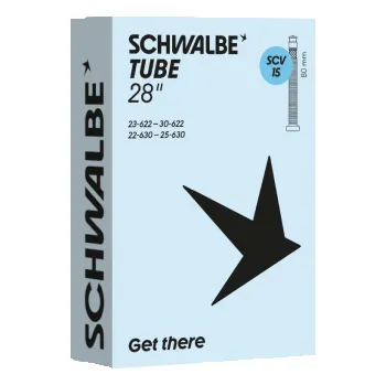 Sport Schwalbe Tube SCV15 80mm (Duše Schwalbe Tube SCV15 28" 23/30-622/630 SCV 80mm)