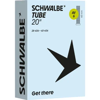 Sport Schwalbe Tube AV6 40mm (Duše Schwalbe Tube AV6 20x1 1/8-1.50" 28/40-406 AGV 40mm )