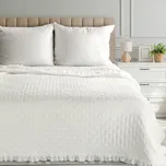 PŘEHOZ NA POSTEL LIBI3 220X240 CM KRÉMOVÝ