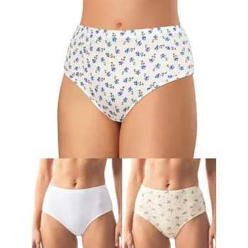 Dámské spodní prádlo Andrie PS 1710 6XL 3ks mix1 dámské kalhotky