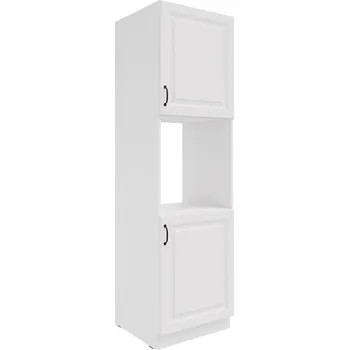 Kuchyňská linka Kuchyňská skříň STILO - 60 DP-210 2F, Bílá/Bílá