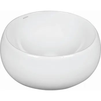 Umyvadlo na desku kulaté Kerra KR 802 40 cm bílé