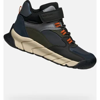 Chlapecké tenisky Geox Chlapecké Tmavě modrá chlapecká kotníková obuv Geox Flexyper Pro Boy B Modrá 34 (2966375)