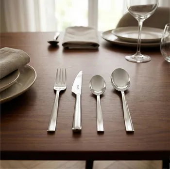 Příbor BUGATTI Goccia – 24dílná jídelní sada z nerezové oceli