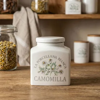 Dóza na potraviny LA PORCELLANA BIANCA Conserva 0,5 l - porcelánová nádoba na čaj