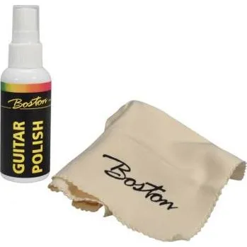 Leštidlo na strunný nástroj Boston BGM-12 Čistící sada pro kytaru, Čistící sada na kytaru