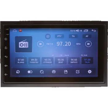 Autodíl 2DIN autorádio s 7 palců LCD, Android, WI-FI, GPS, CarPlay, Bluetooth, 4G, 2x USB, 80824A4