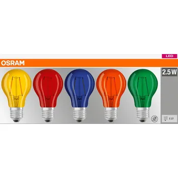 Žárovka OSRAM HOMELIGHTING 4058075058460 LED Energetická třída (EEK2021) G (A - G) E27 klasická žárovka 2.50 W studená bílá (Ø x d) 60 mm x 105 mm 1 ks