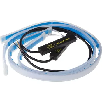 Přídavný světlomet LED pásek, dynamické blinkry oranžová, poziční světla bílá, 60 cm, 96UN11-60