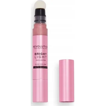 Rozjasňovač Tekutý rozjasňovač Makeup Revolution S05103315, růžový, 28 g