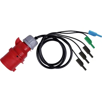 Metrel A 1642 měřicí adaptér, CEE spojka 32 A 5pólová - banánková zástrčka 4 mm