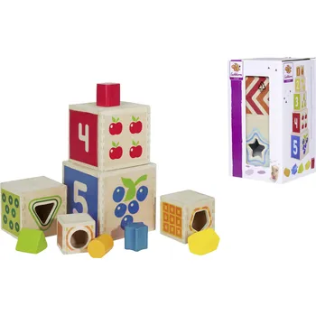 Hračka pro nejmenší Eichhorn Steckturm 100002252 Počet hráčů (max.): 1