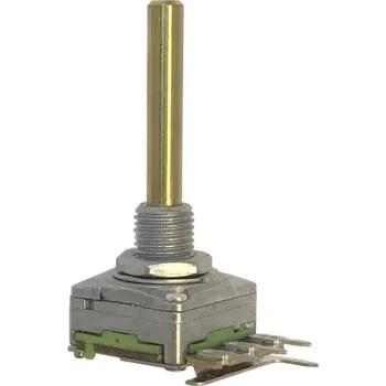 Potenciometr Potentiometer Service 63250-01400-2003/B2,5K, RD1601F-20B4-30R6-B2,5K-602 otočný potenciometr, 1cestný , Mono, 0.2 W, 2.5 kΩ, 1 ks