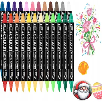 AKRYLOVÉ FIXY 2 6 Ks FIXY FIXY S BARVOU OBOUSTRANNÉ VODĚODOLNÉ