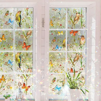 Okenní dekorace Fólie okenní fólie samolepicí motýli 43x100 cm