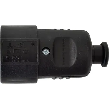 Elektrická zásuvka N a L 17275 zásuvka plast 230 V černá