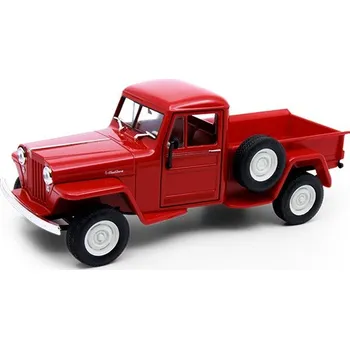 Hračka Welly Jeep Willys Pickup model 1:24 oranžový
