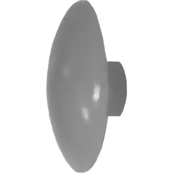 Příslušenství pro plot Záslepka PVC - matný povrch, ŠEDÁ