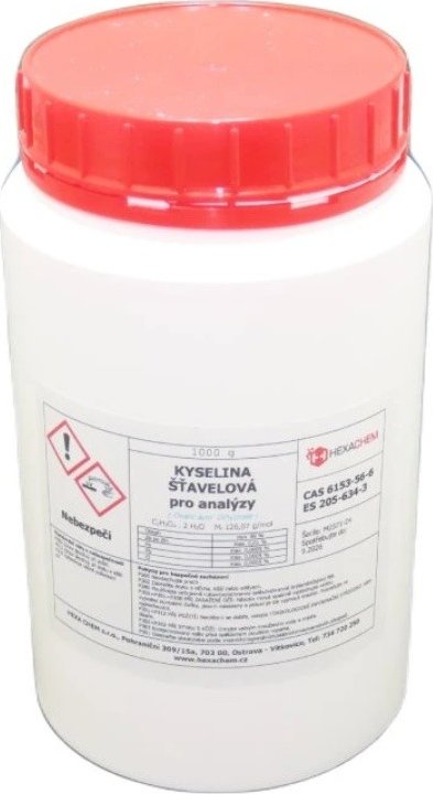 Kyselina šťavelová 1 kg - dihydrát