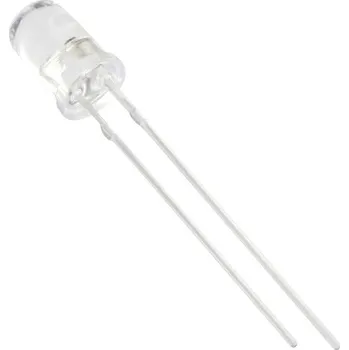 Polovodič TRU COMPONENTS 1577402 LED s vývody modrá kulatý 5 mm 3500 mcd 20 mA