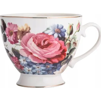 Velký šálek 420 ml na čajovou kávu hrnek Altom Design Krémová růže