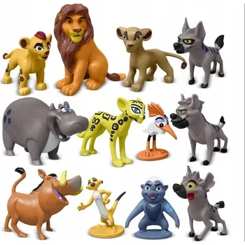 Figurka NOVÉ FIGURKY Lví král LVÍ HLÍDKA SADA 12 KUSŮ