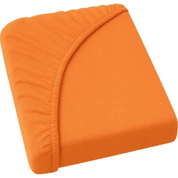 Prostěradlo Prostěradlo jersey s gumou 70x140 terra oranžová světlá