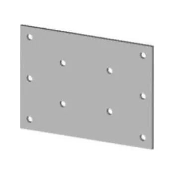 Tesařské kování deska spojovací 03-34 100x70mm BV/S