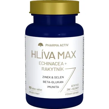 Přírodní produkt Pharma Activ Hlíva Max Echinacea + rakytník 60 tbl.