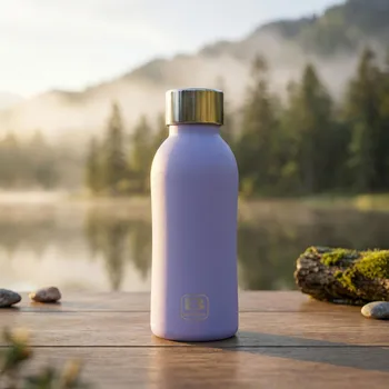 Láhev BUGATTI B Bottles Twin 350 ml – termos / láhev termální fialová