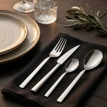 Příbor BUGATTI Puro 24 ks - nerezová sada příborů pro 6&nbsp;osob