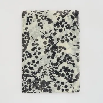 Čepice Reserved - Vzorovaný šál - černý - 268ID-99X - 268ID-99X-ONE