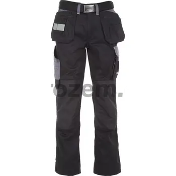 montérky Pracovní kalhoty unisex, černá/šedá, vel. 56, ISO 13688:2013-12