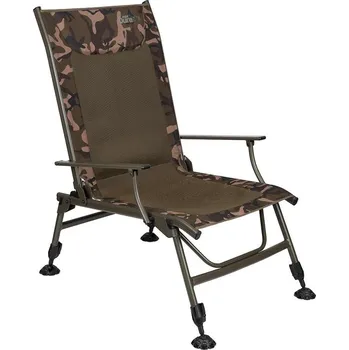 Fox International Duralite Recliner Arm Chair zelené/Camo