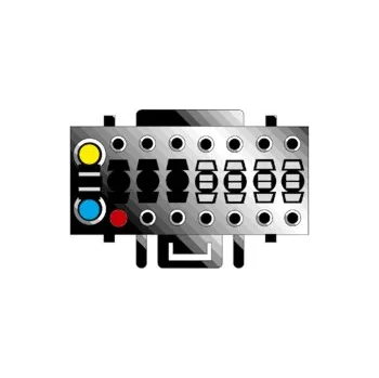 Auto elektroinstalace Kabel pro KENWOOD, JVC 16-pin, ISO, PC3-451