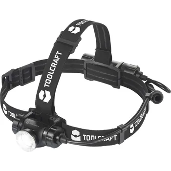 Čelovka TOOLCRAFT TO-7838472 SMD LED čelovka, napájeno akumulátorem, 1000 lm, 5.5 h, TO-7838472